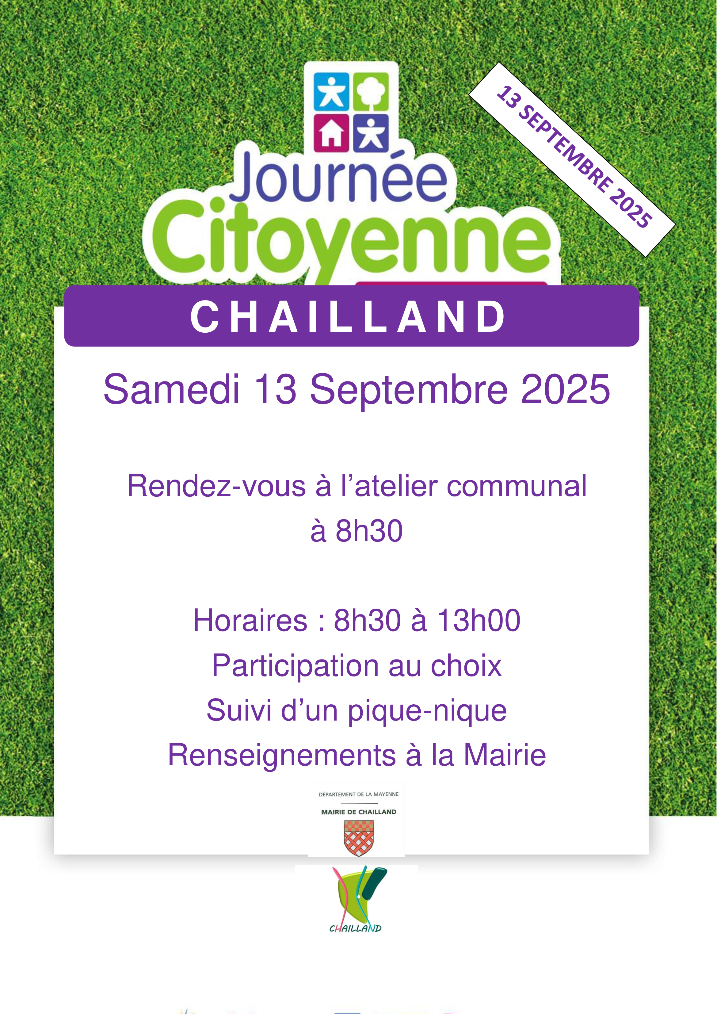Journée citoyenne du 13 Septembre 2025