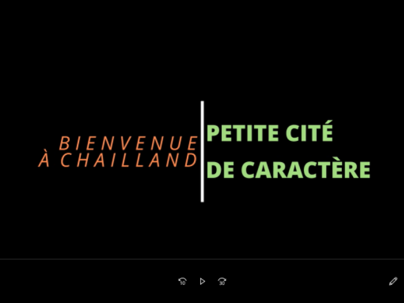 Film touristique sur Chailland