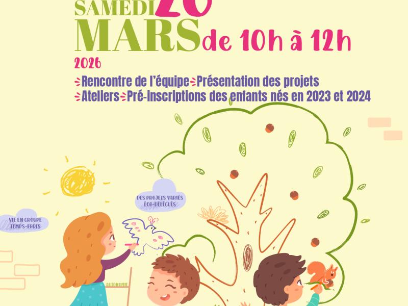 PORTES OUVERTES - ÉCOLE SACRÉ-COEUR - 28 mars